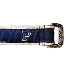 Ralph Lauren POLO Baby Boys Belt toddler‎ Blue Nautical D Ring logo 67 4T